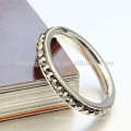 Metal silver ring diamond jewelry,silver stackable rings for women cheap jewelry